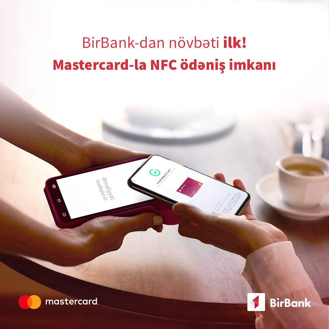 Впервые в стране через BirBank стало возможным совершать NFC-платежи картами Mastercard