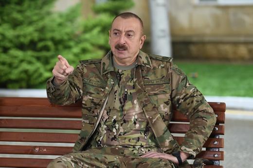 Алиев: Потери Азербайджана осенью 2020 года в Карабахе составили около 3 тыс. человек, Армении – 6-7 тыс. человек