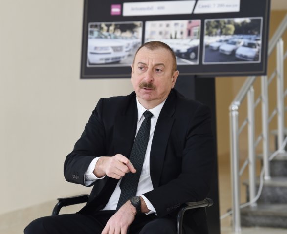 Ильхам Алиев заявил, что союзники Армении хотят возродить армянскую армию