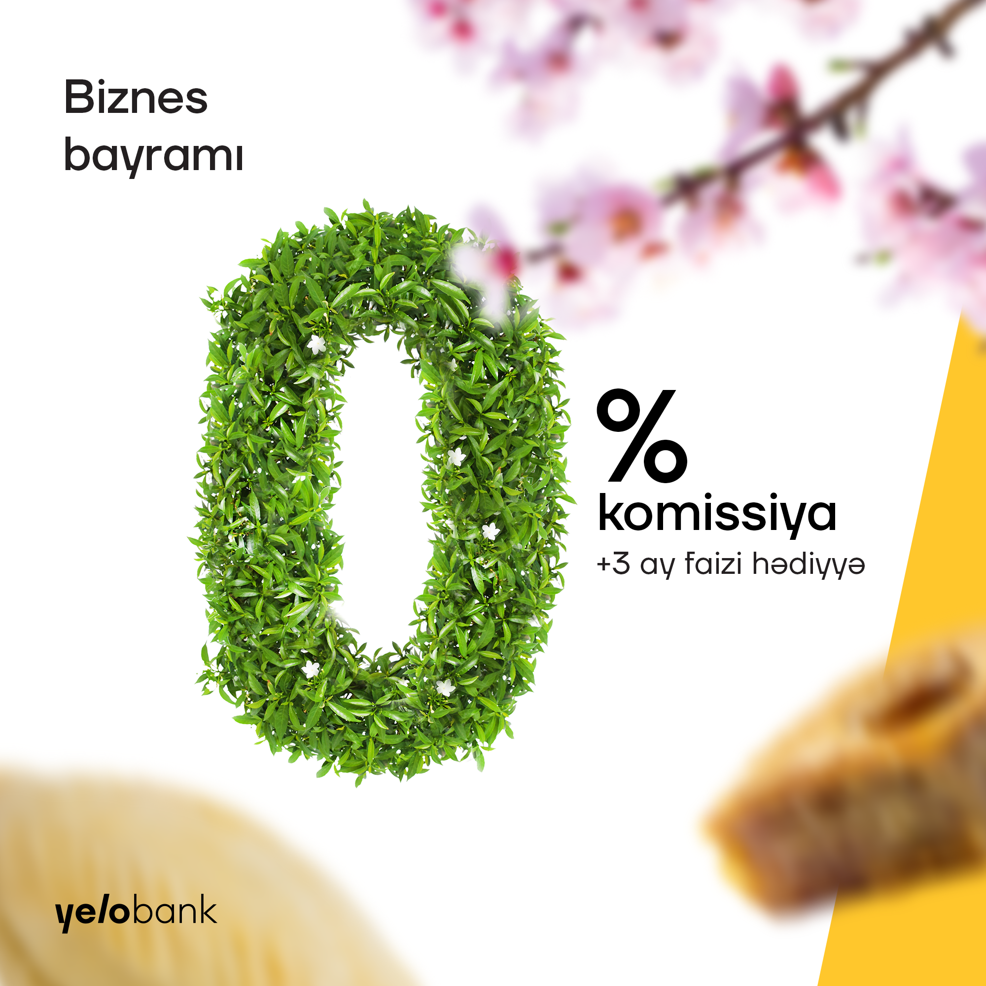 Кампания на Новруз от Yelo Bank для бизнесменов