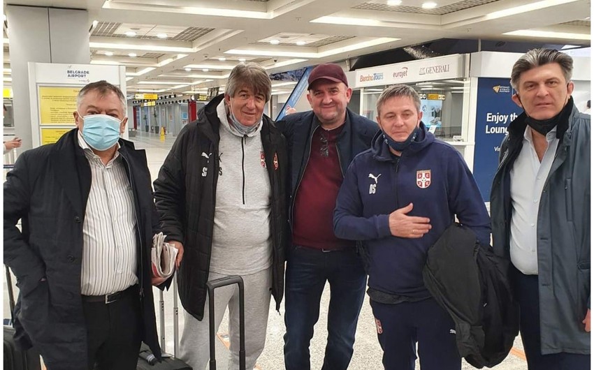 Руководство Футбольного союза Сербии прибыло в Баку