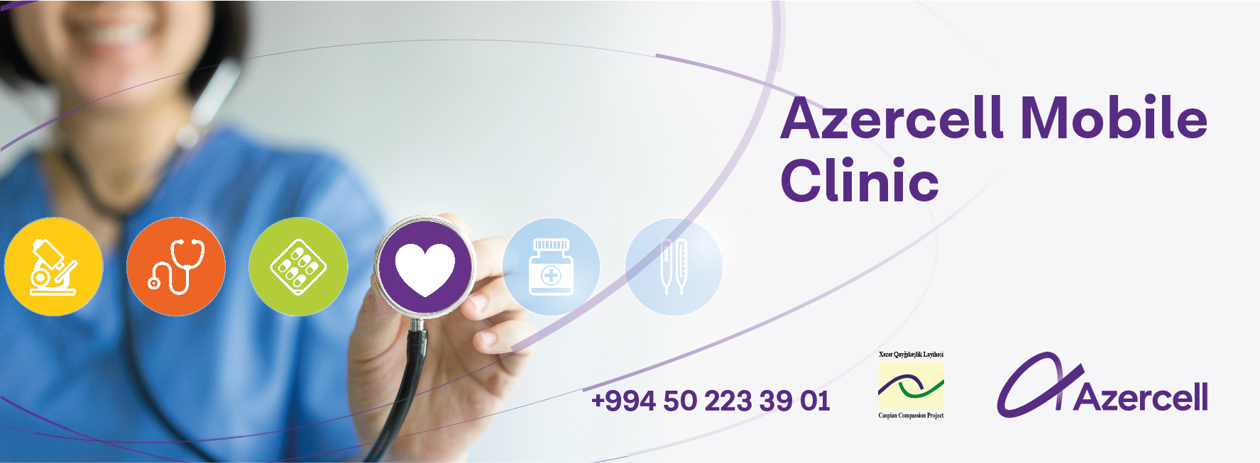 Azercell-in Mobil Diş və Göz Klinikaları təmənnasız xidməti davam etdirir