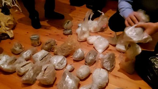 Полиция в ходе спецоперации изъяла в Баку около 64 кг наркотиков