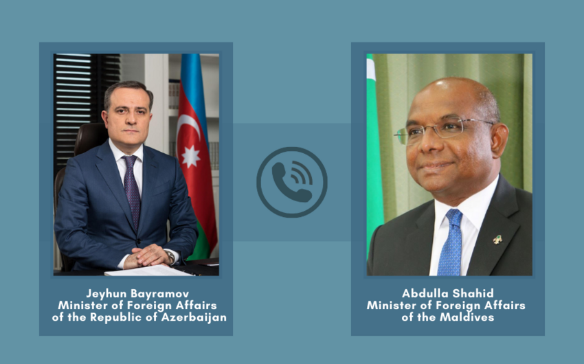 Состоялся телефонный разговор между главами МИД Азербайджана и Мальдив