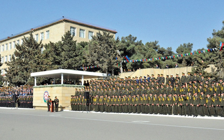 В Азербайджане проведут 50-летний юбилей военного лицея имени Джамшида Нахчыванского
