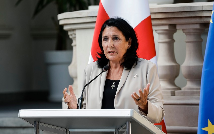 Президент Грузии выдвинула условие для выполнения требования оппозиции