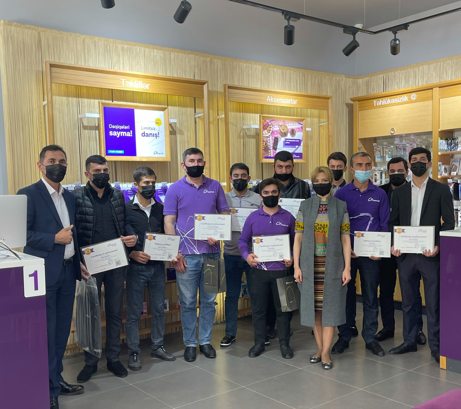 Azercell conducts certification program for its dealer network