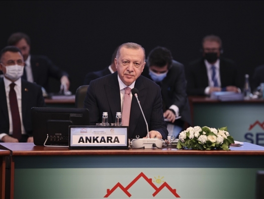 Эрдоган призвал Евросоюз избавиться от «стратегической слепоты» и принять Турцию