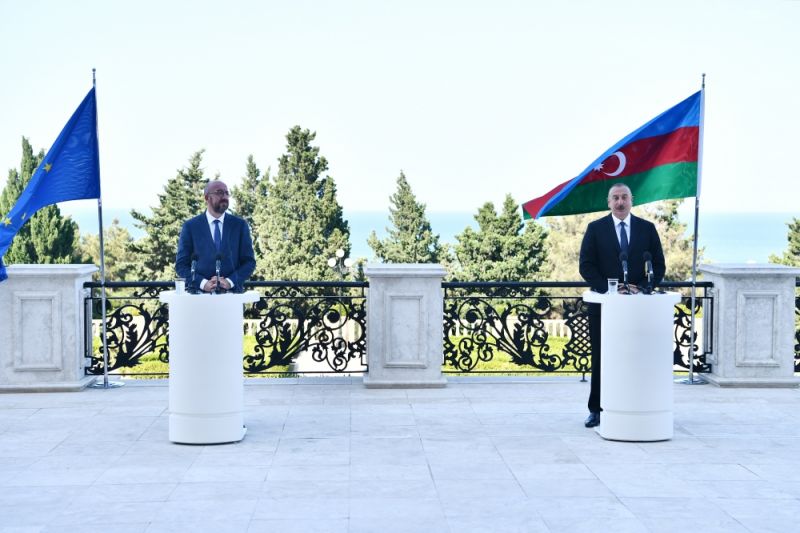 Шарль Мишель назвал приоритеты ЕС в сотрудничестве с Азербайджаном