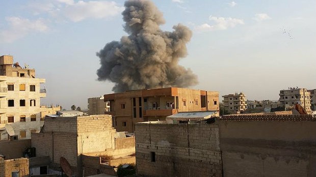 ABŞ Suriyada evi bombaladı: Ölənlər var