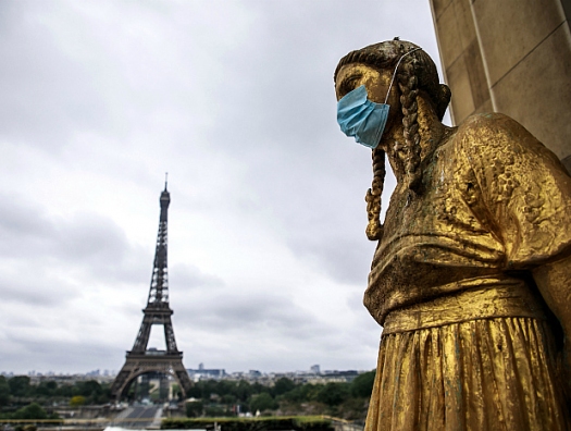 Четвертая волна пандемии охватила все регионы Франции