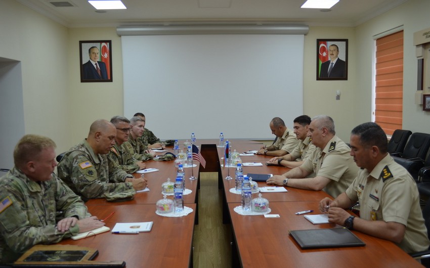Обсуждено сотрудничество между Азербайджанской армией и Нацгвардией Оклахомы
