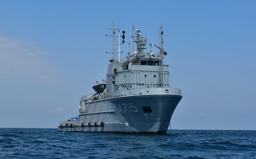 Военнослужащие Азербайджана и США участвуют в международных учениях в Черном море