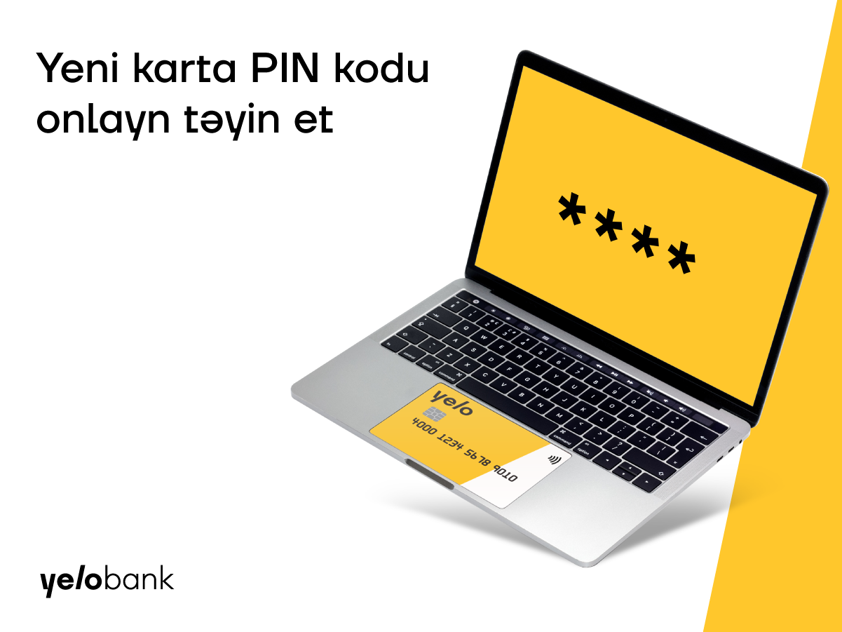 Yelo Bank-dan Onlayn “PİN SET” xidməti