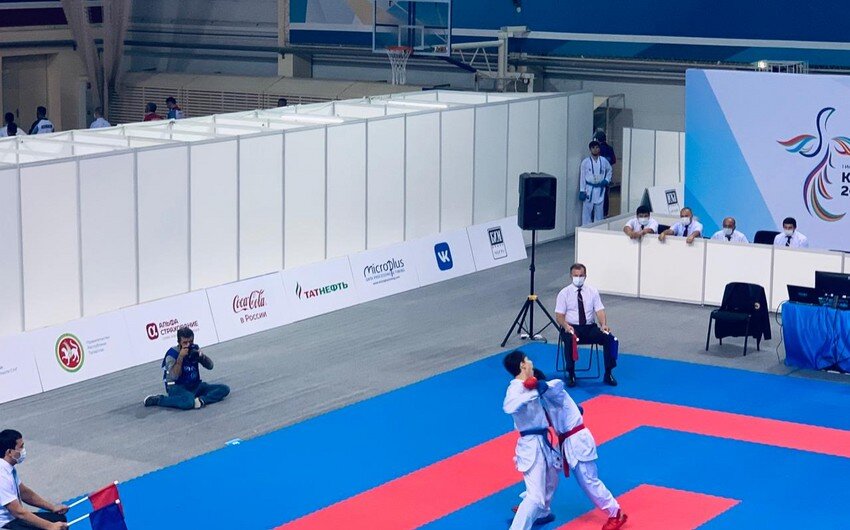 CIS Games: Azerbaijani karateka defeats his Armenian opponent