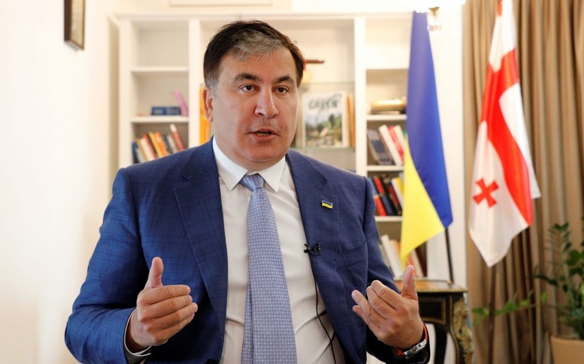 Mikhail Saakashvili addresses Georgian military