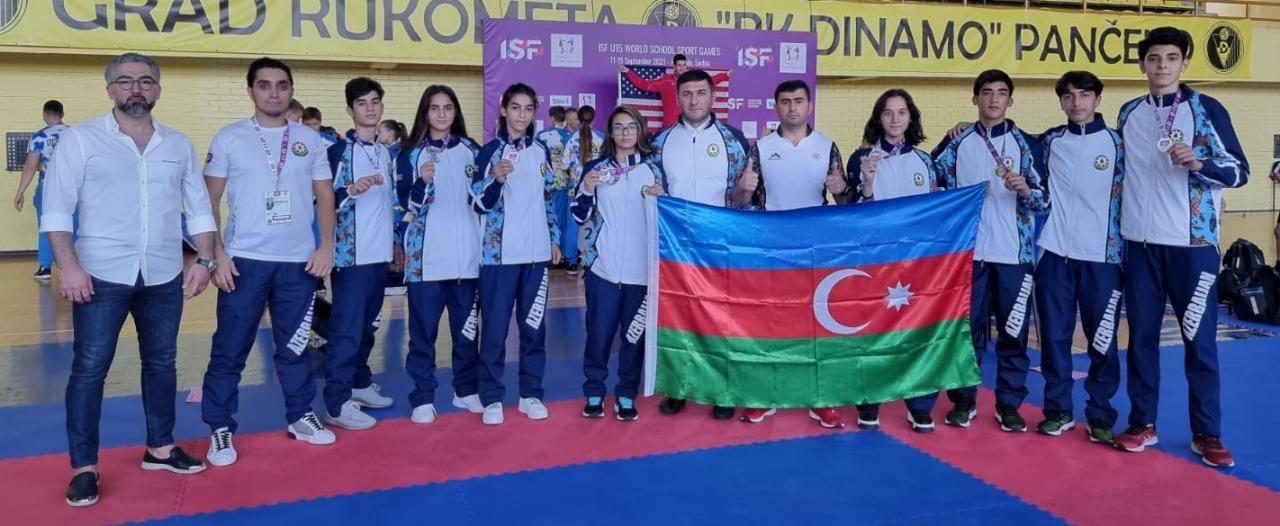 Азербайджанские школьники завоевали медали в Белграде