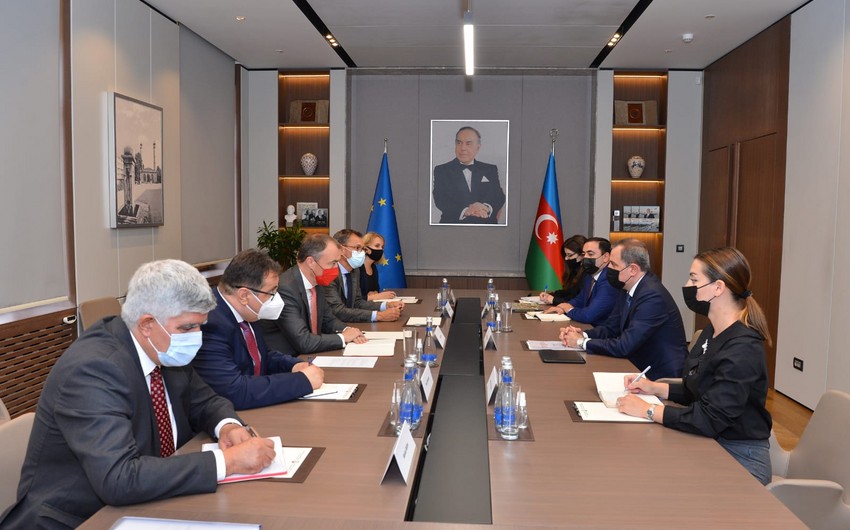 Azerbaijani FM meets EU special Rep for South Caucasus