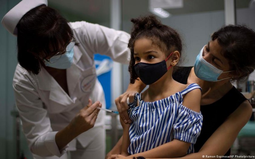 Cuba starts mass vaccination of children aged 2-11