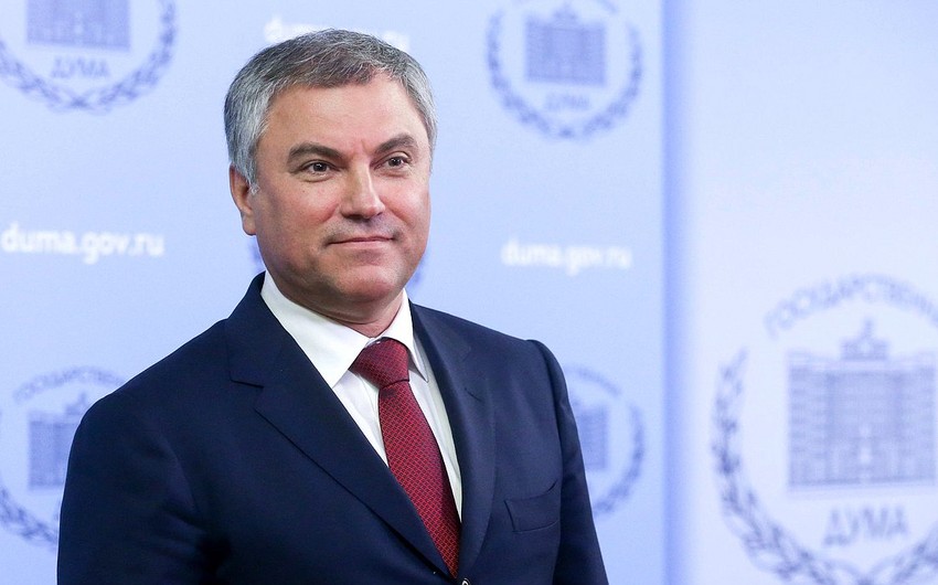 Володин переизбран председателем Госдумы РФ