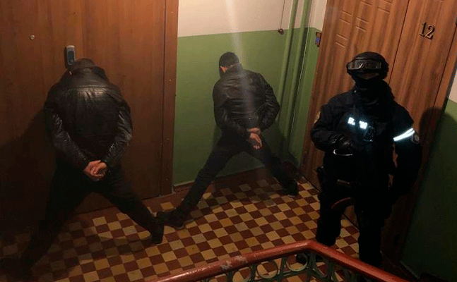 Ukraynada silahlı dəstənin başçısı olan erməni saxlanıldı