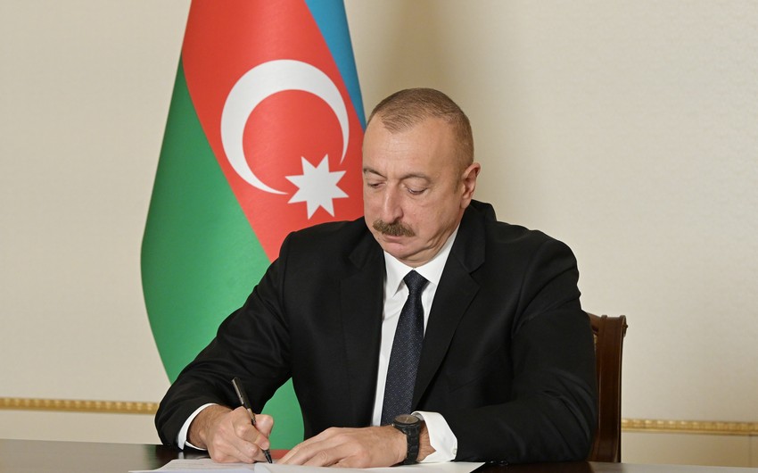 Prezident “Azərbaycan Sənaye Korporasiyası” barədə SƏRƏNCAM imzalayıb