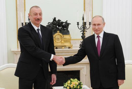 Путин в поздравлении Алиеву: «Встречи в Москве и в Сочи подтвердили прочность стратегического партнерства между Россией и Азербайджаном»