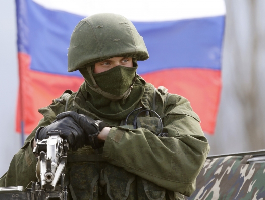 Российские войска зачищают Казахстан от террористов