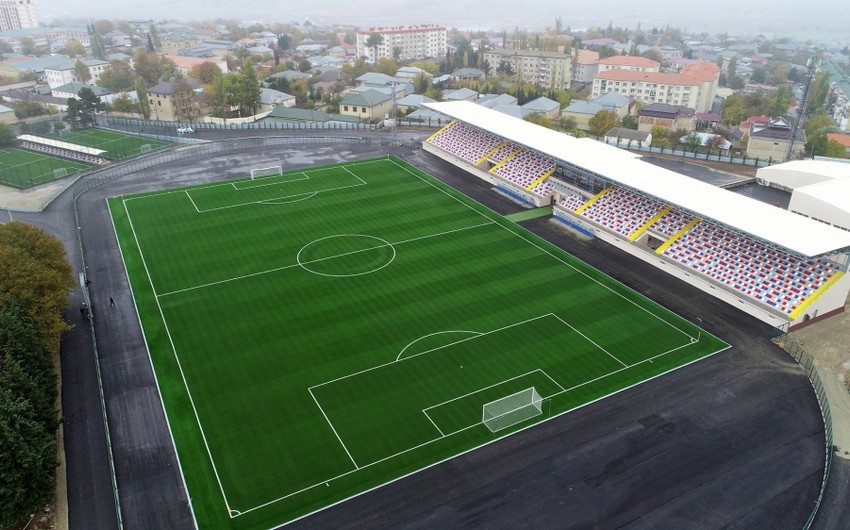 Şamaxı stadionu beynəlxalq oyunları qəbul edəcək