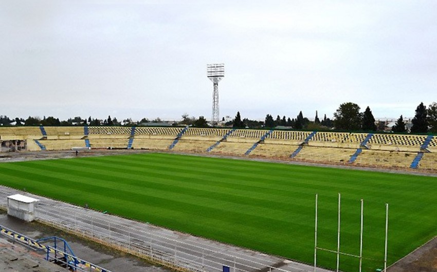 Gəncə şəhər stadionu sökülür