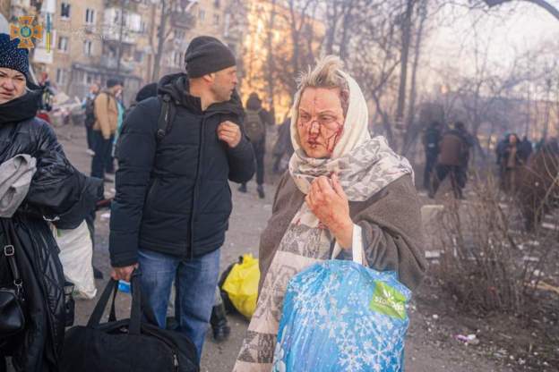 Kiyev martın 18-də atəşə tutulub - FOTOLAR