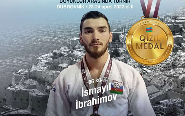 Cüdoçularımız Avropa kuboku yarışında 2 qızıl 1 bürünc medal qazandı