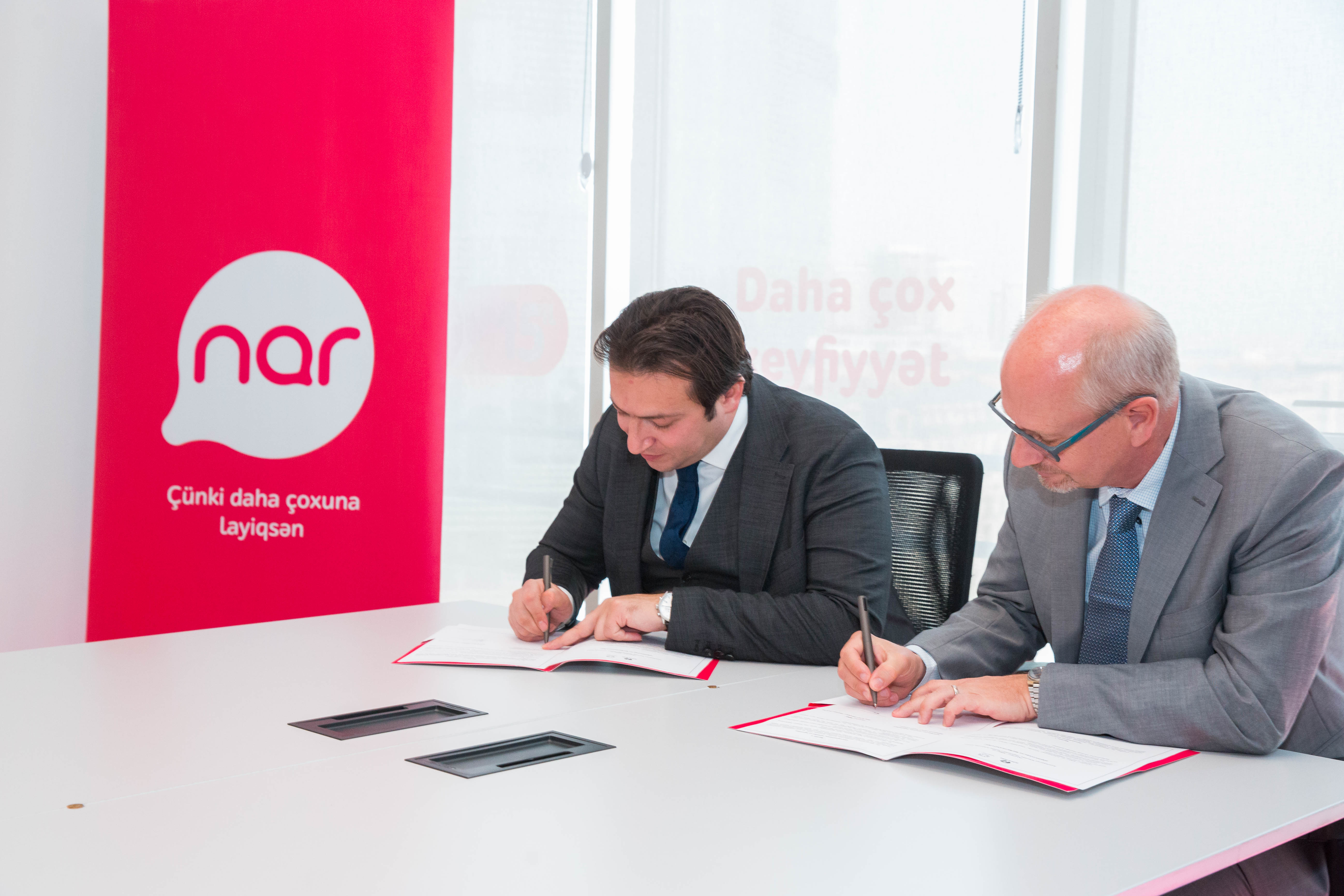 Nar and Union of Volunteer Organisations of Azerbaijan signed a MoU- FOTOLAR