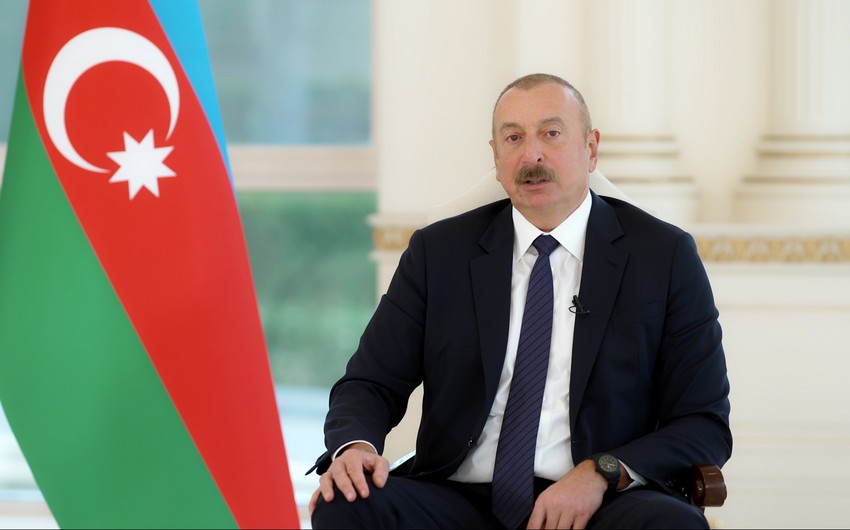 Armenians will have to pay compensation for looted natural reserves, President Aliyev says