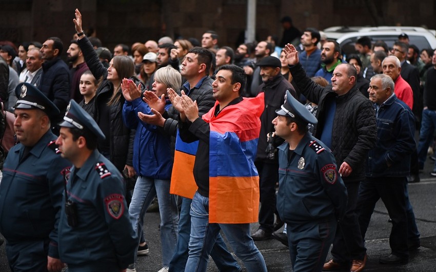 Police detain second Armenian president’s son during Yerevan protests