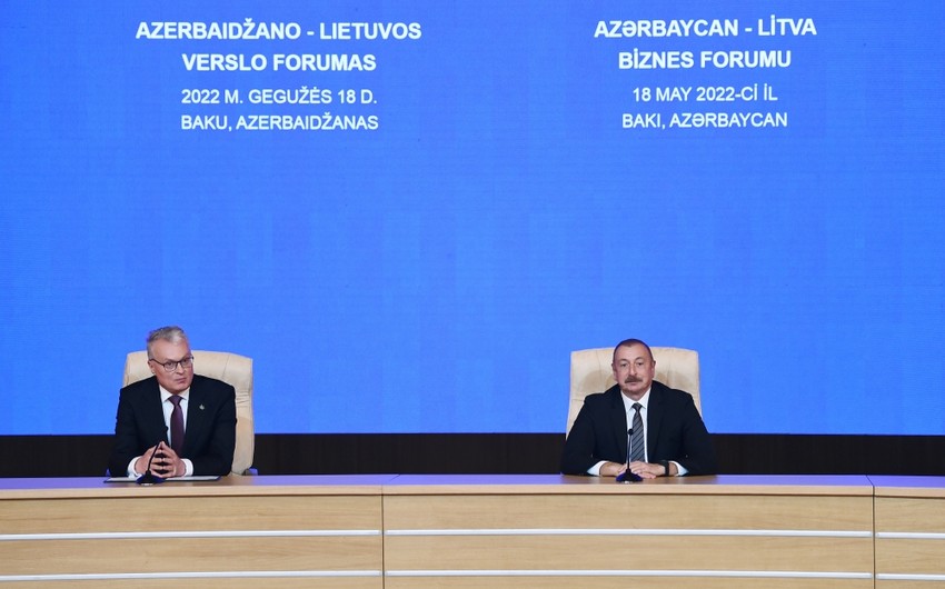 President: Energy sector - traditionally a leading sector of Azerbaijan's economy