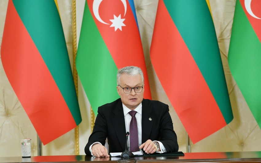 Nauseda: Azerbaijan will continue to play important role in global trade