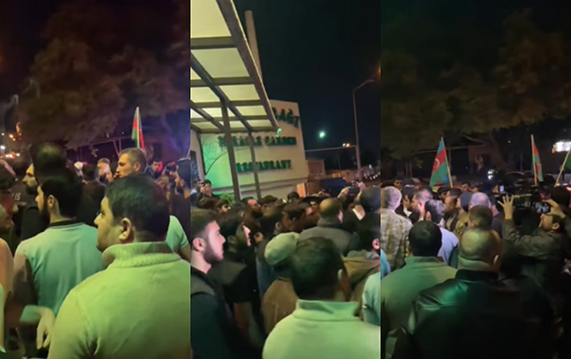 Şəhidlər Xiyabanı yaxınlığında açılan gecə klubu etiraza səbəb oldu – Video