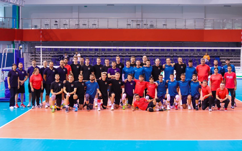 Azərbaycanın voleybol millisinin təlim-məşq toplanışı başa çatıb