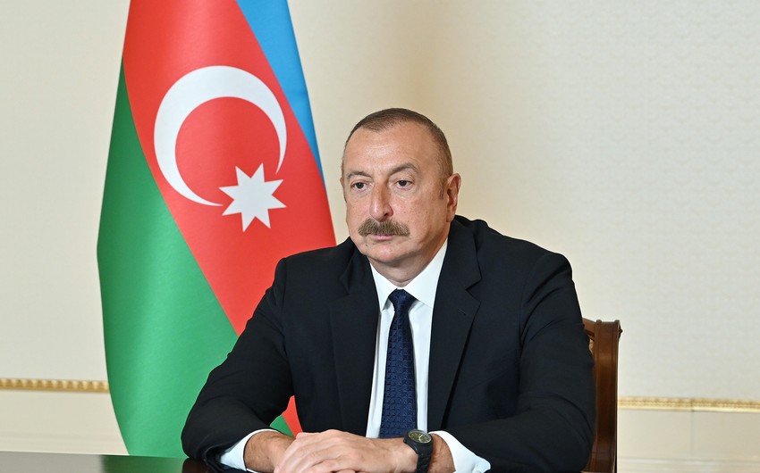 Ilham Aliyev: Armenia carried out mass mining in liberated territories of Azerbaijan