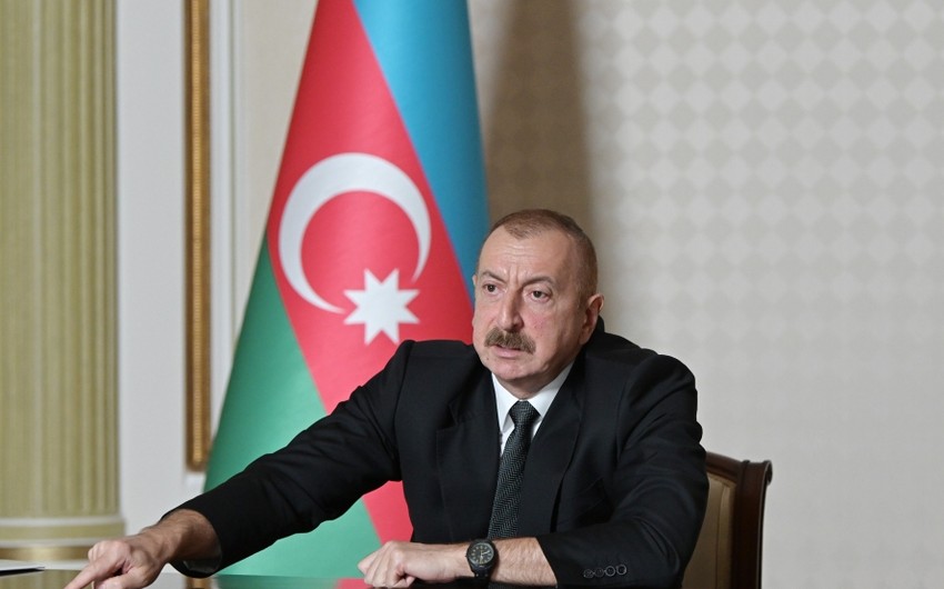 President Aliyev: Azerbaijan expects route of Zangazur corridor from Armenia in coming weeks