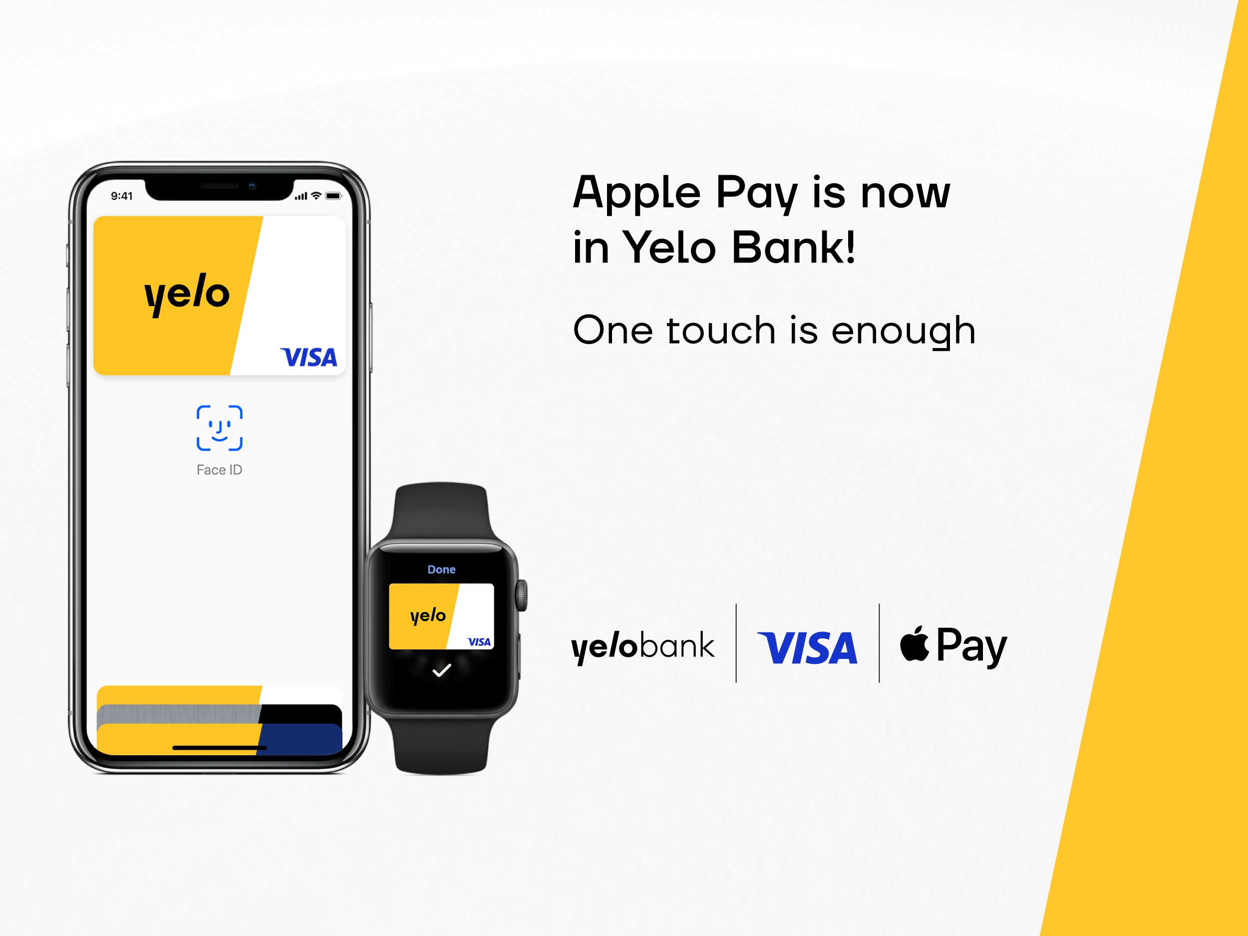 Apple Pay now at Yelo Bank!