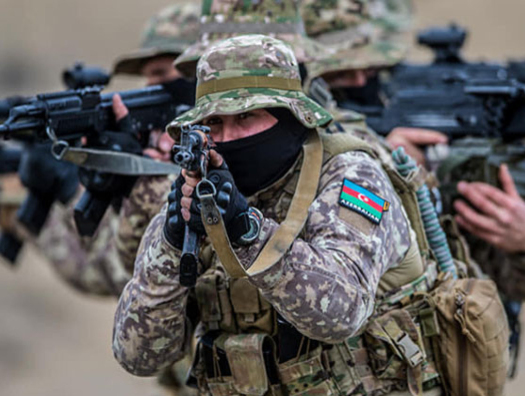 Азербайджанские военные на учениях в Турции
