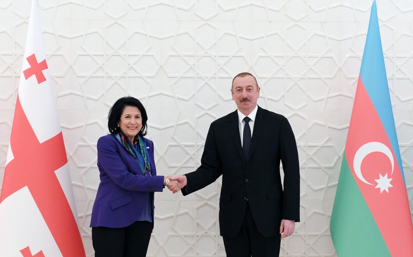 Presidents of Azerbaijan and Georgia exchange congratulatory letters