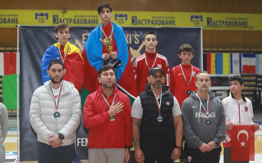 Azərbaycan qılıncoynadanı beynəlxalq turnirdə qızıl medal qazanıb