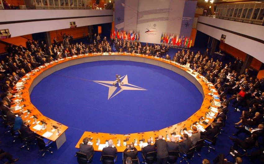 Azerbaijani delegation participating in NATO PA session