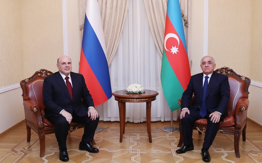 Премьеры Азербайджана и России обсудили совместные проекты