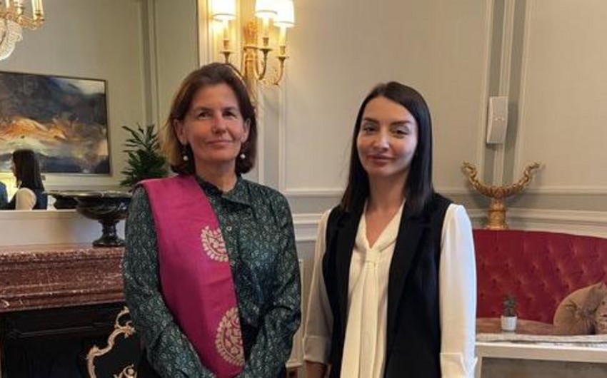 Leyla Abdullayeva meets new French Ambassador to Azerbaijan