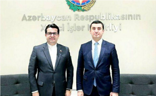 ​​​​​​​Посол Ирана встретился с руководителем пресс-службы МИД Азербайджана