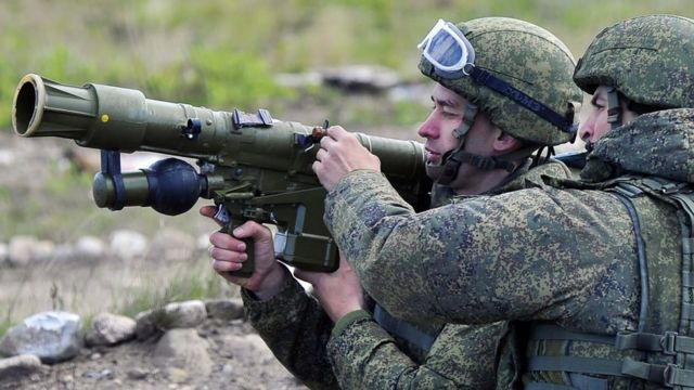 Rusiya Ukraynanın hərbi texnikasını məhv edib